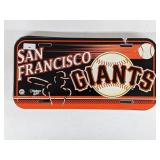 Giants MLB Team License Plates - Plastic