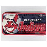 Indians MLB Team License Plates - Plastic