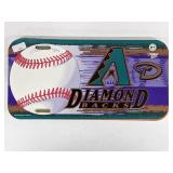 Diamondbacks MLB Team License Plates - Plastic