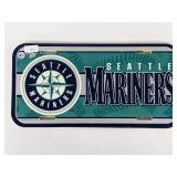 Mariners MLB Team License Plates - Plastic