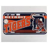 Tigers MLB Team License Plates - Plastic