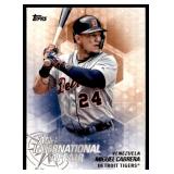 Miguel Cabrera Baseball Card