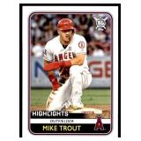 Mike Trout Baseball Card