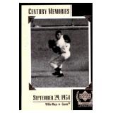 Willie Mays Baseball Card