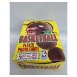 1990-91 Fleer Basketball Wax Box