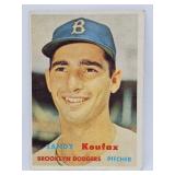 1957 Topps #302 - Sandy Koufax