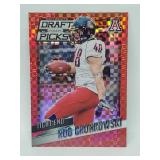 2015 Panini Prizm Draft Picks Rob Gronkowski RC