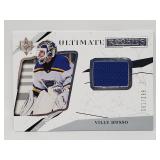 61/299 2018 Ultimate Rookies Ville Husso Relic RC