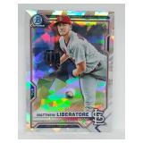 2021 Bowman Chrome Matthew Liberatore #BCP-29