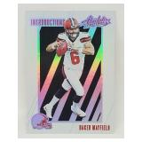 2018 Absolute Football Baker Mayfield RC #IN-BM