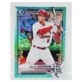87/125 2021 Bowman Chrome Nolan Gorman #BCP-90