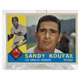 1960 Topps Sandy Koufax  #343