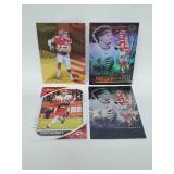 Four Patrick Mahomes II Cards