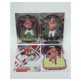 Four Patrick Mahomes II Cards