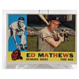 1960 Topps Ed Mathews #420