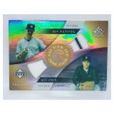 181/225 2005 UD Reflections Mattingly Clark Relic