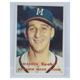 1957 Topps - #90 - Warren Spahn