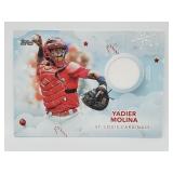 2020 Topps Holdiay Mega Yadier Molina Relic