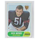 1968 Topps Football - #127 - Dick Butkus