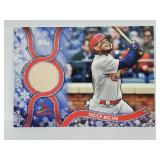 2018 Topps Holiday Yadier Molina Relic #R-YM