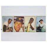 1953 Bowman 4 Card Lot - 19,36,51,80 - High Book