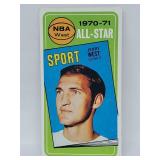 1970-71 Topps NBA West Jerry West #107