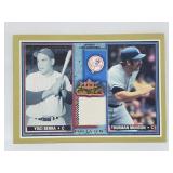 2002 Fleer Fall Rival Factions Berra Munson Relic