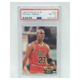 1992 Stadium Club Michael Jordan PSA 8