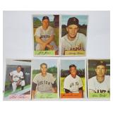 1954 Bowman 6 Card Lot Feller Piersall