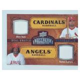 2008 UP Ballpark Albert Pujols Guerrero Relic
