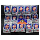 (16) UD Looney Tunes Comic Baseball Card Packs