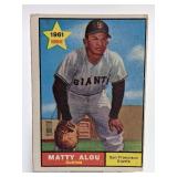 1961 Topps Matty Alou #327