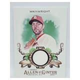 2017 Topps Allen & Ginter Adam Wainwright Relic