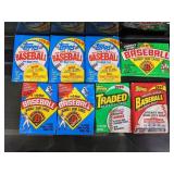 (8) 1989-90 Bowman/Topps Baseball Card Packs