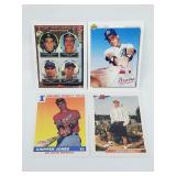 Four Chipper Jones Rookie Cards