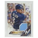 2016 Topps Holiday Mega Ryan Braun Relic #R-RB