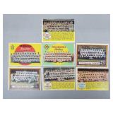 1957 - 59 Topps - 7 Card Team Lot