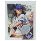 2016 Topps Holiday Mega Jacob DeGrom Relic #R-JD