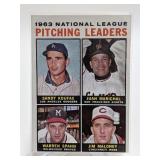 1963 NL Pitching Leaders Koufax/Marichal/Spahn