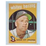 1959 Topps #392 - Whitey Herzog