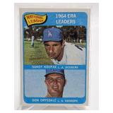 1964 ERA Leaders Sandy Koufax/Don Drysdale #8