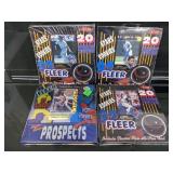 (4)1992 Fleer Stars/Rookies/Prospects Card Packs
