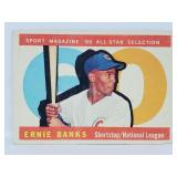 1960 Topps #560 - Ernie Banks All Star High Number