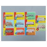 1963 Topps - 11 Card Team Lot