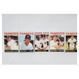 1964 Topps - 5 Card Lot - New York Yankees