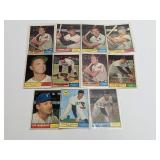 (11) 1961 Topps Baseball Cards Snider Robinson