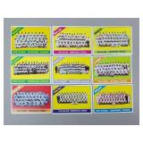 1966 Topps - 9 Card Team Lot No Dups