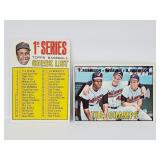1967 Topps 2 Card Frank Robinson Lot #1 & #62