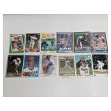 (12) Nolan Ryan Baseball Cards