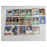 (17) Star Baseball Cards